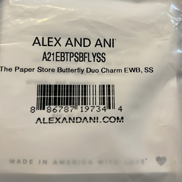Alex and Ani Butterfly 🦋 Duo Bracelet - Picture 2 of 2